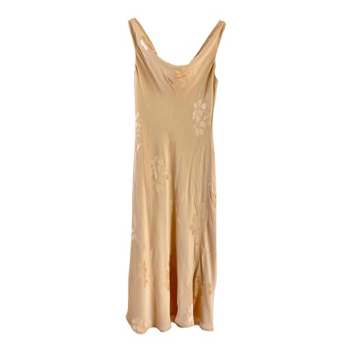 Robe midi damassée