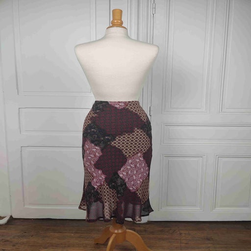 Jupe longue patchwork