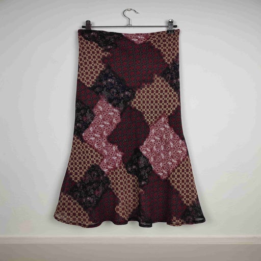 Jupe longue patchwork