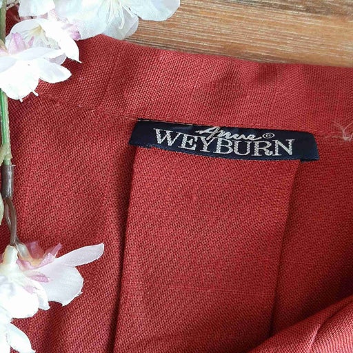 Saharienne rouge brique 
Veste Saharienne