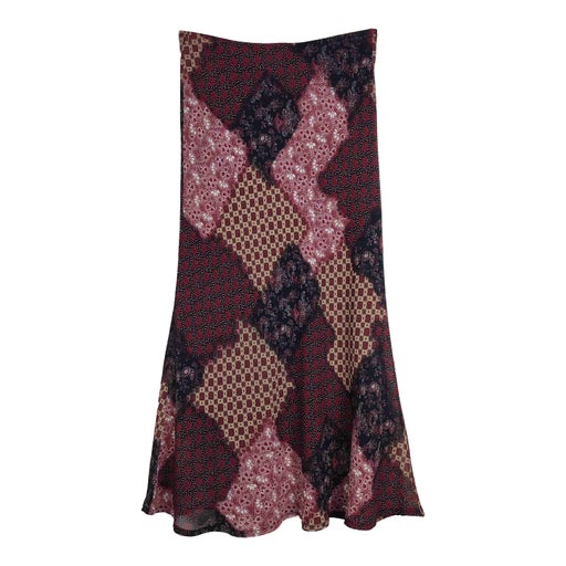 Jupe longue patchwork