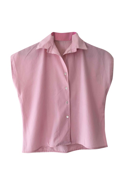 Pastel pink blouse