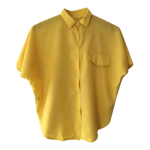 Blouse légère jaune