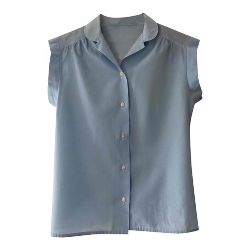 Blouse bleu ciel