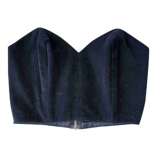 Bustier velours