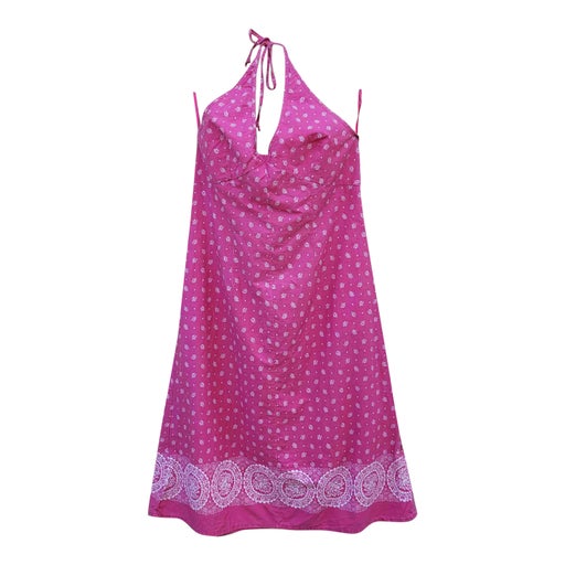 Robe dos nu en coton