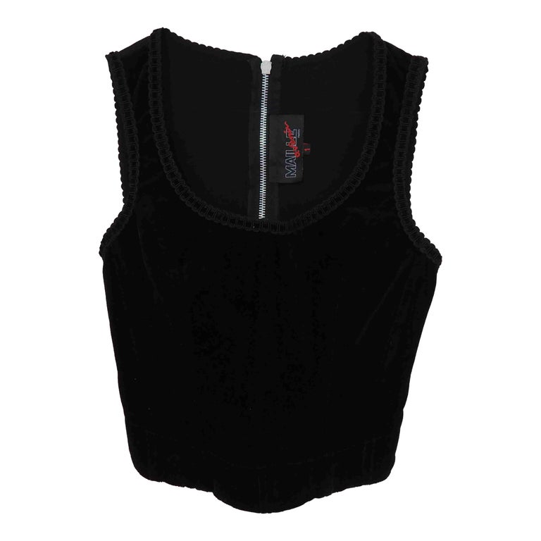 Corset en velours