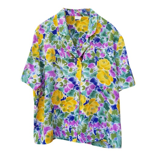 Chemise à fleurs