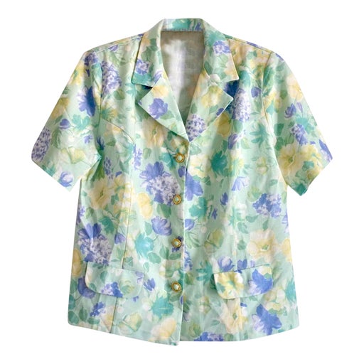 Veste à fleurs