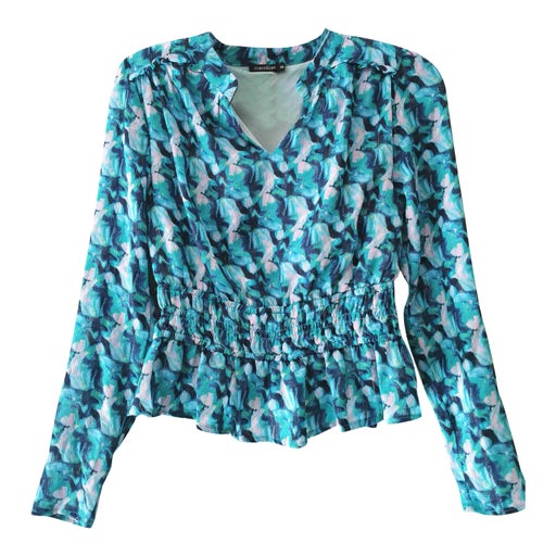 Blouse Manoukian à motifs
À reflets dorés