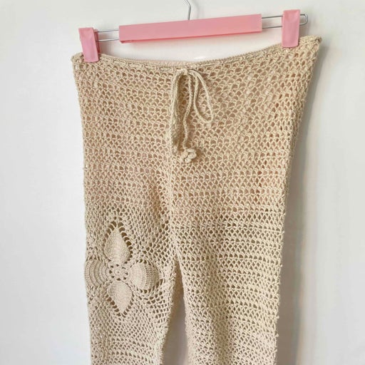 Pantalon en crochet