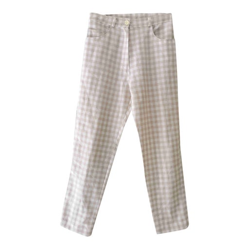 Gingham pants