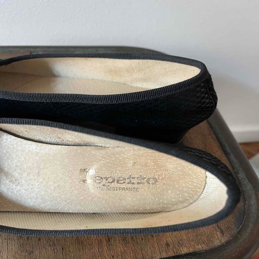 Ballerines en cuir