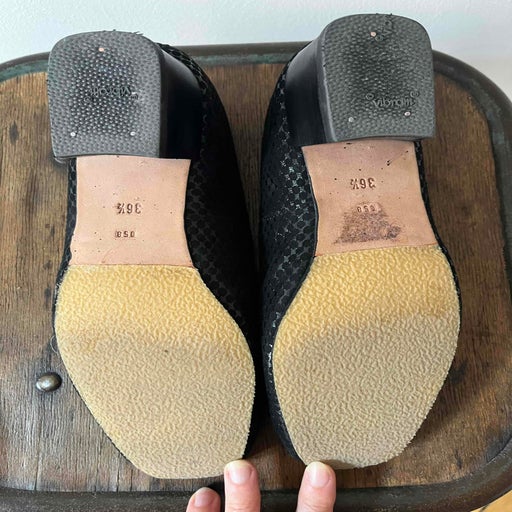 Ballerines en cuir