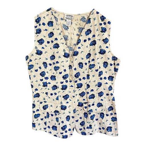 Cotton sleeveless vest