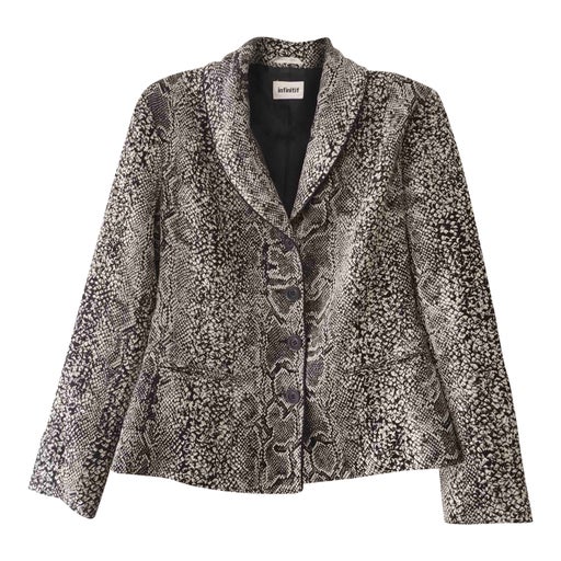 Viscose python blazer from the beautiful brand