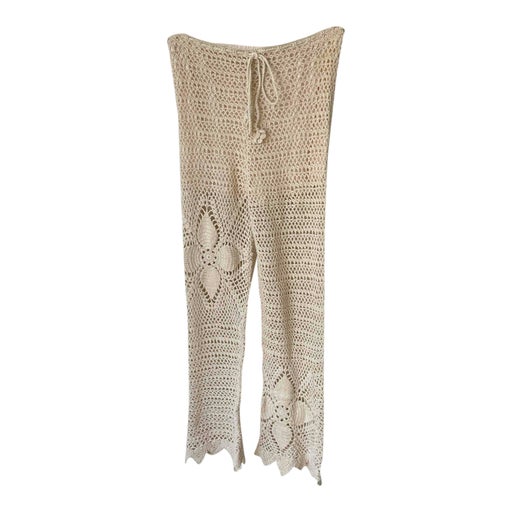 Pantalon en crochet