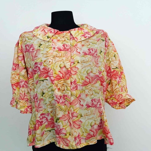 Blouse à fleurs
