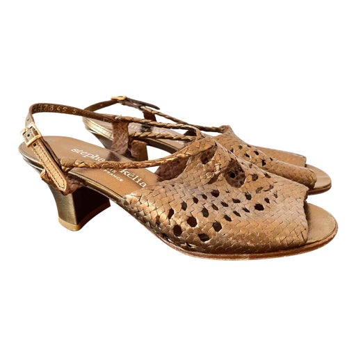 Sandales en cuir