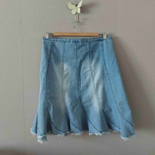 Jupe longue en jean
