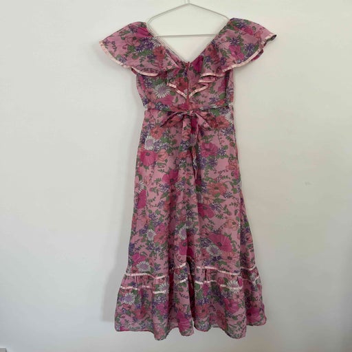 Robe longue fleurie