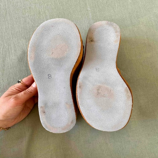 Sabot plateformes en cuir