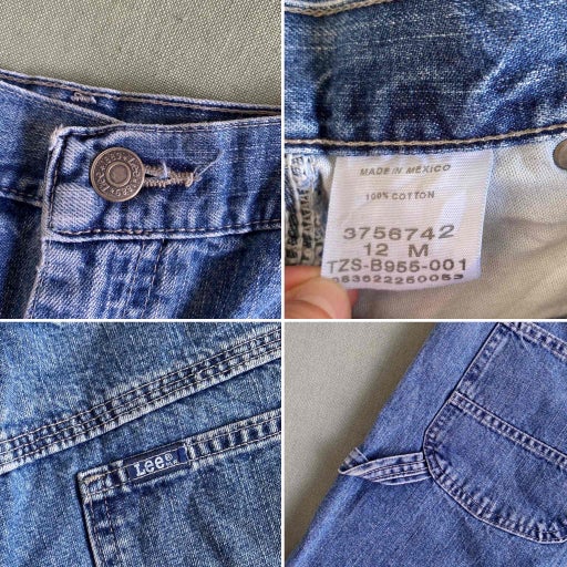 Short en jeans