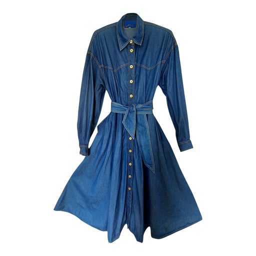 denim dress
