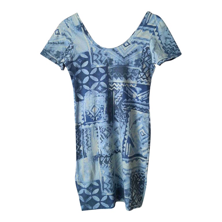 Robe mini en coton