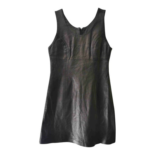 leather dress