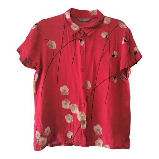 Blouse en crêpe