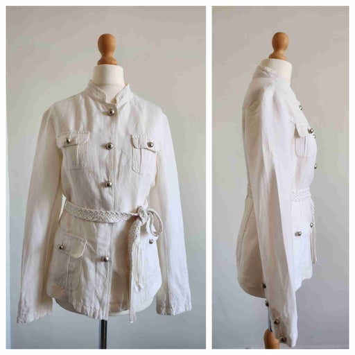 Ralph lauren safari jacket 1996 white cheap