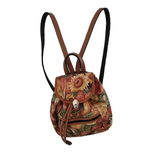 Floral backpack