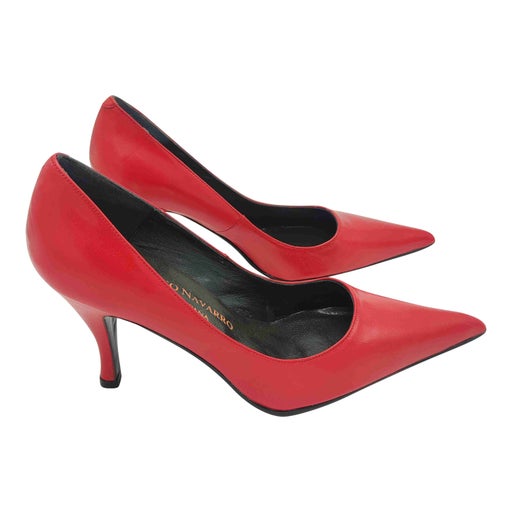 Escarpins en cuir