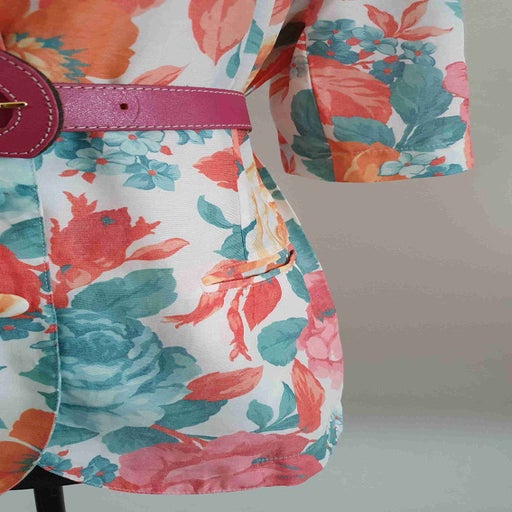 Floral blazer