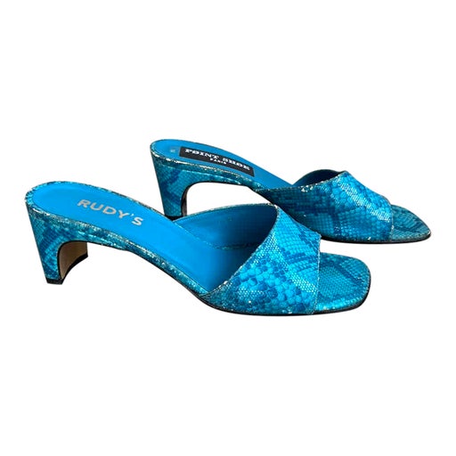 Mules en cuir