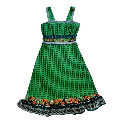 Robe verte 70's