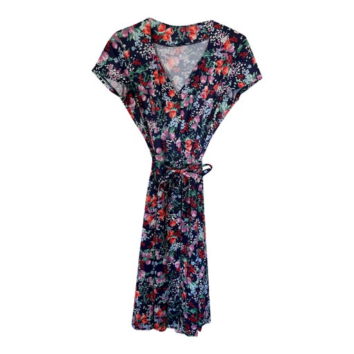 Floral shirt dress