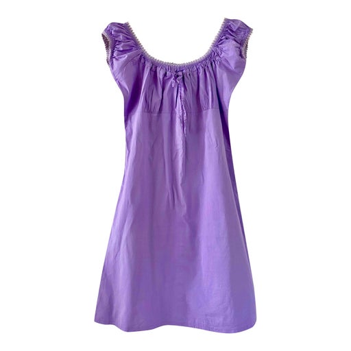 Mini robe en coton