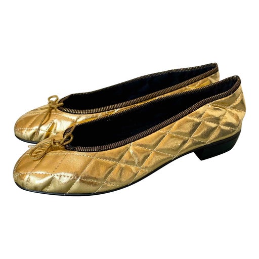 Ballerines en cuir