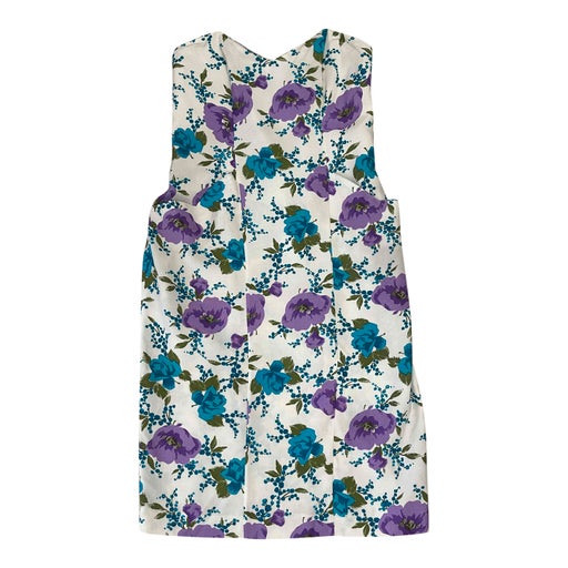 Strapless cotton dress