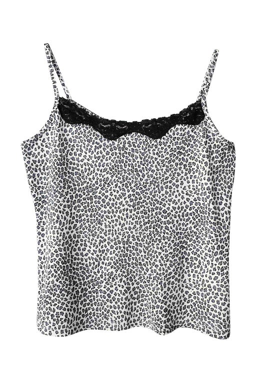 Leopard print camisole