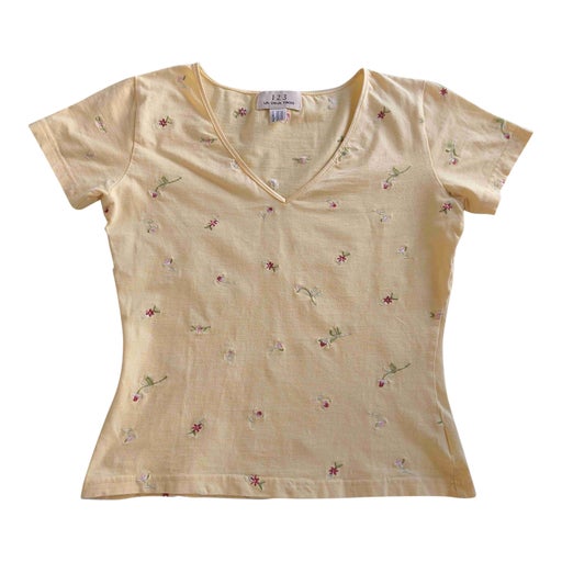 Floral crop top