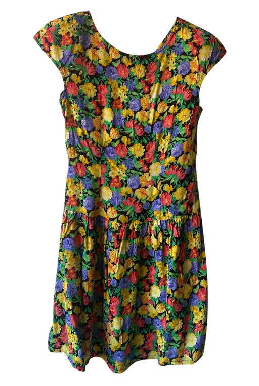Short floral dress