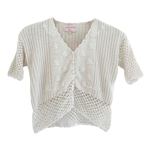 Cotton top, mesh sleeves and belly