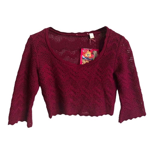 Crochet crop top