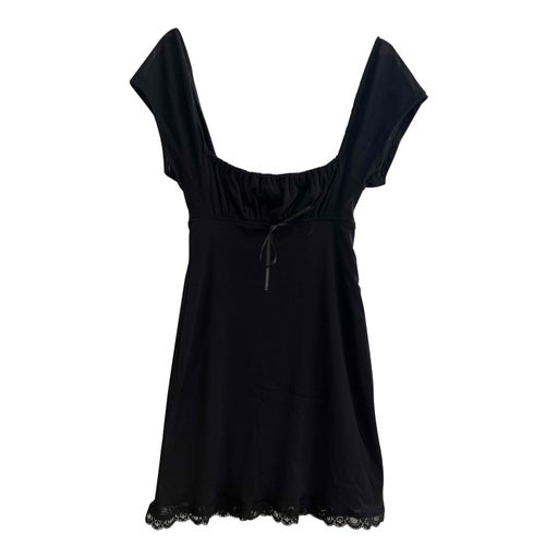 Mini black dress