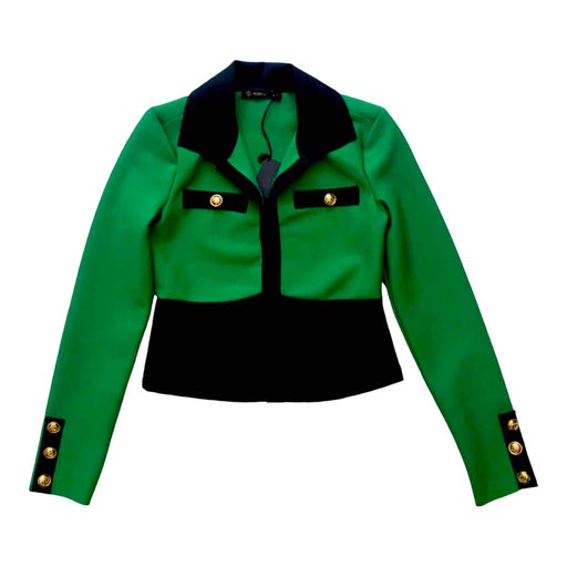 Short green jacket
