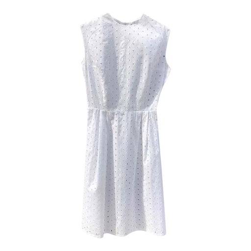 Embroidered cotton dress