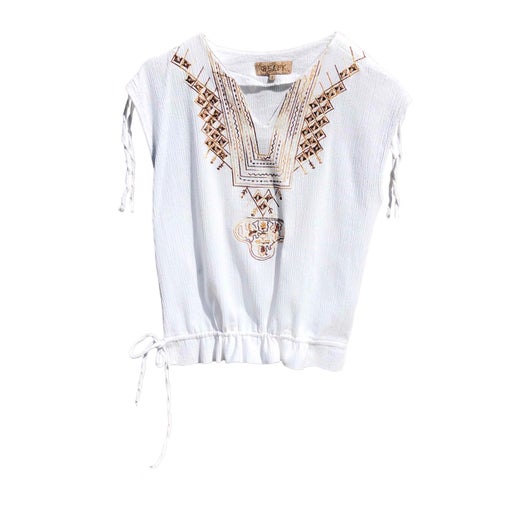 Sleeveless crop top